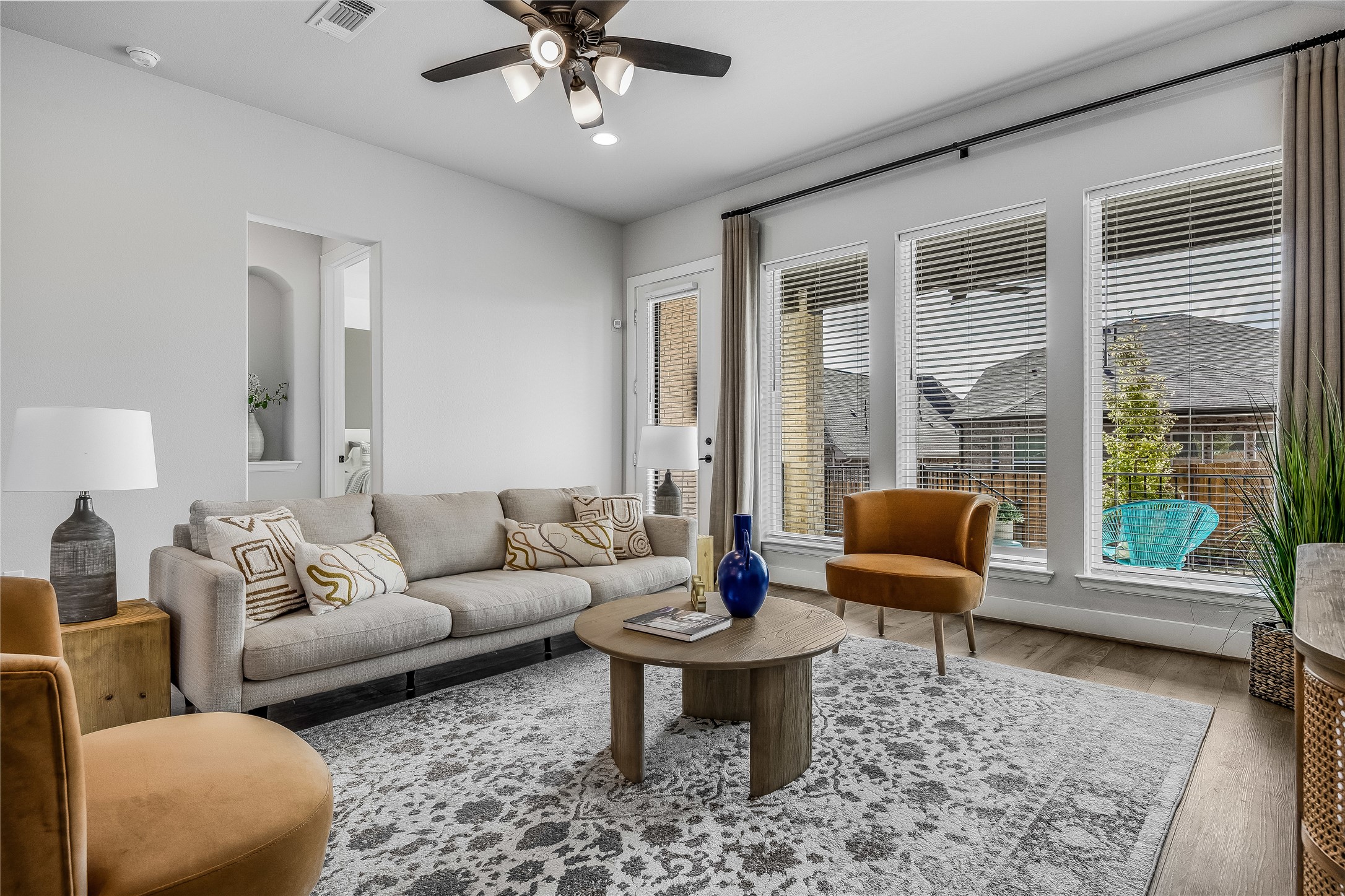 200 Grn Knl Lane Georgetown, TX 78628 - Photo 12 of 32 a living room with furniture and a large window