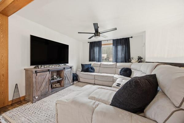 890 Grandview Road Ellwood City, PA 16117 - Photo 5 of 33 a living room with furniture and a flat screen tv