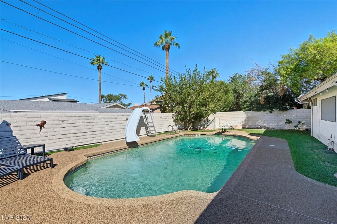 1870 East Viking Road Las Vegas, NV 89169 - Photo 33 of 44 Slide and diving board- rare nowadays!!