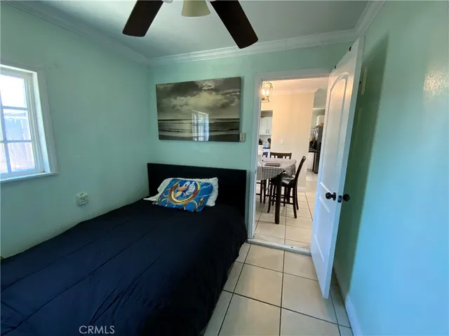 a view of a hallway with entryway