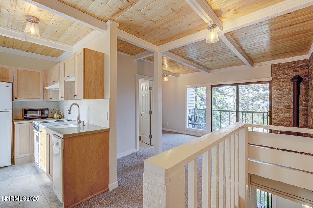 331 Tramway Drive, Unit 17 Stateline, NV 89449 - Photo 1 of 22 a view of a kitchen with a large window