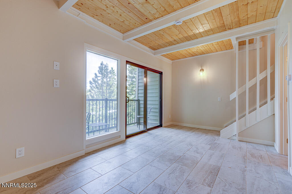 331 Tramway Drive, Unit 17 Stateline, NV 89449 - Photo 12 of 22 a view of an empty room with a window