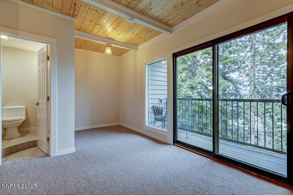 331 Tramway Drive, Unit 17 Stateline, NV 89449 - Photo 8 of 22 a view of empty room with wooden floor and fan