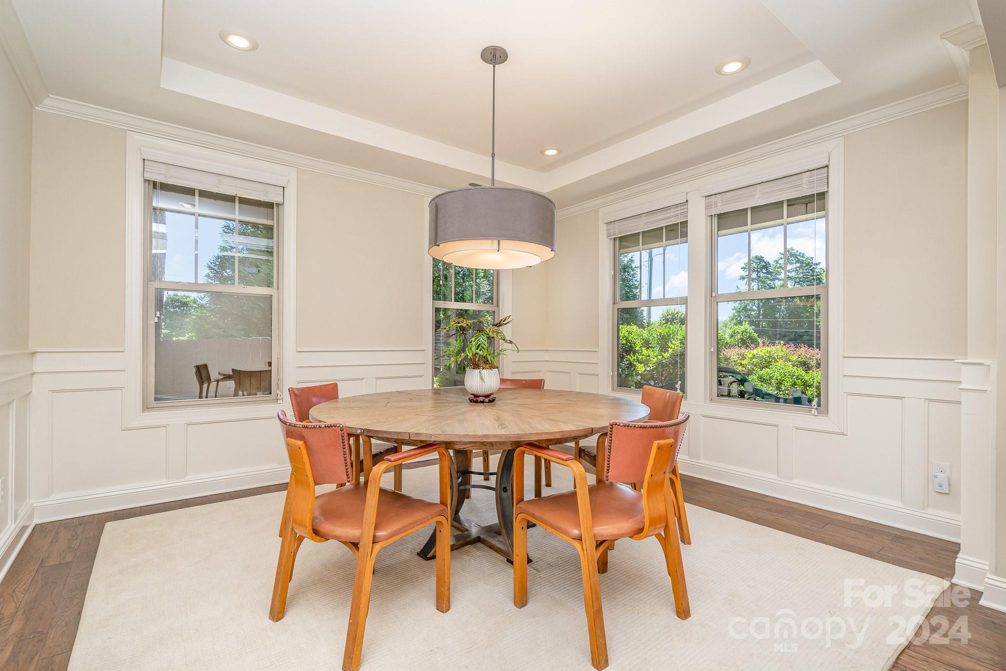 104 Smithfield Drive Charlotte, NC 28270 - Photo 7 of 39 a view of a dining room with furniture window and outside view