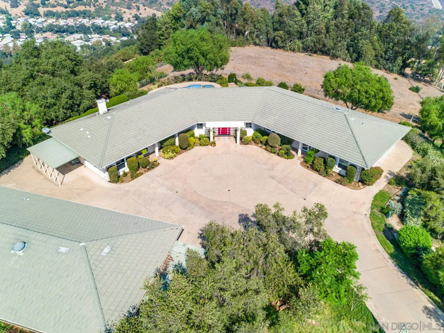 3880 Dos Ninos Road Fallbrook, CA 92028 - Photo 8 of 39 an aerial view of a house
