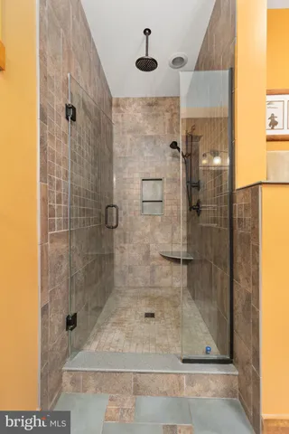 a view of a swimming pool with a yard