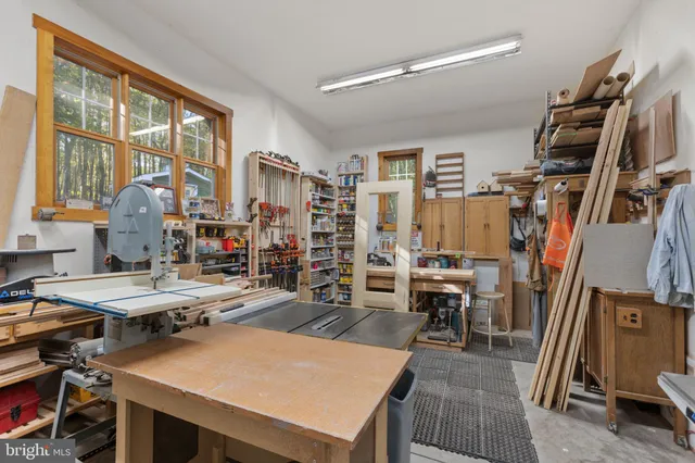 a view of swimming pool from a outdoor space