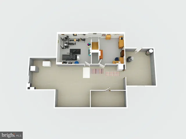 a view of a city of lots of trees