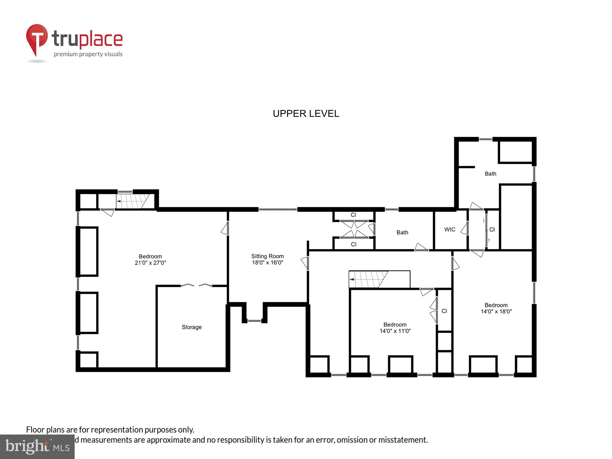 13426 Query Mill Road North Potomac, MD 20878 - Photo 42 of 43 Upper Level Floor Plan