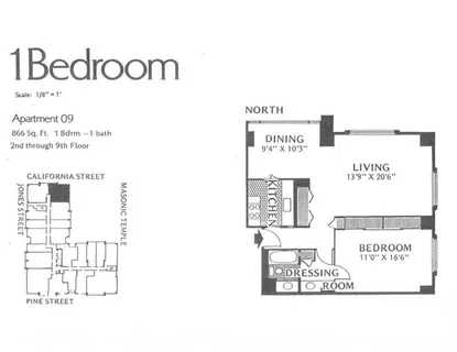 $798,000 | 1177 California Street, Unit 809, San Francisco, CA 94108