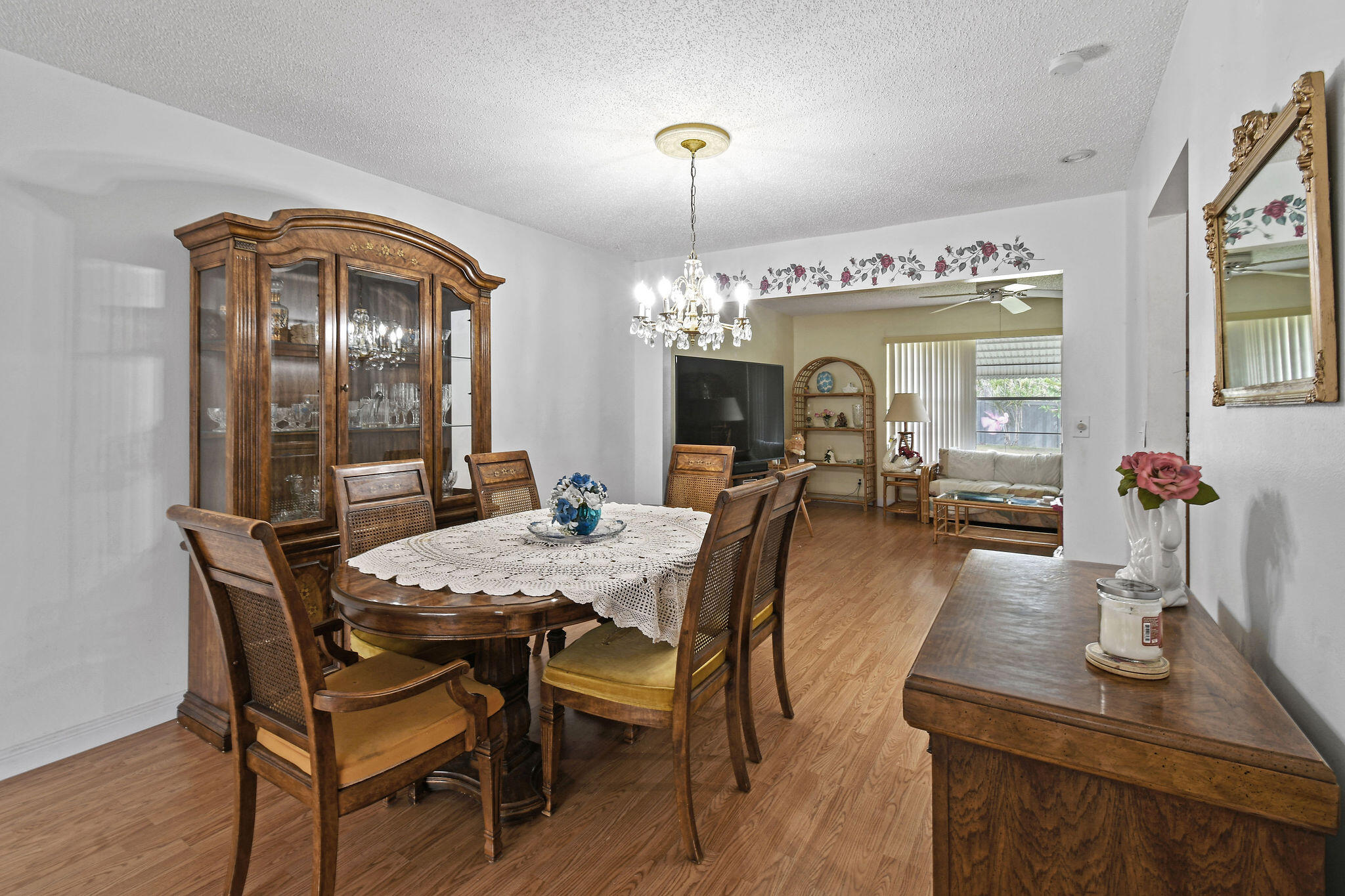 160 Banyan Circle Jupiter, FL 33458 - Photo 18 of 62 a view of a a dining room with furniture window and wooden floor