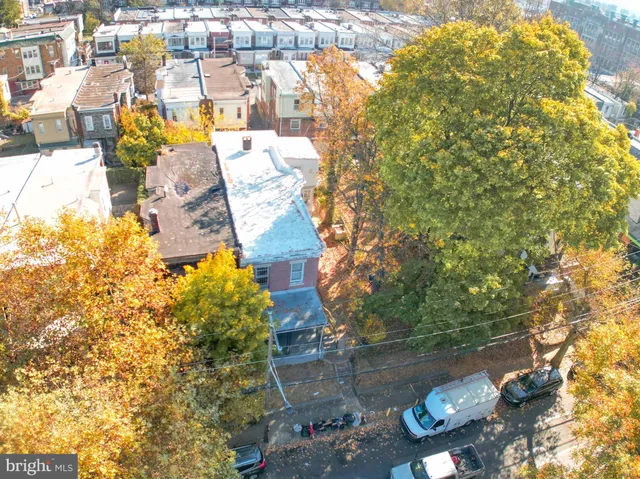 a backyard of a house