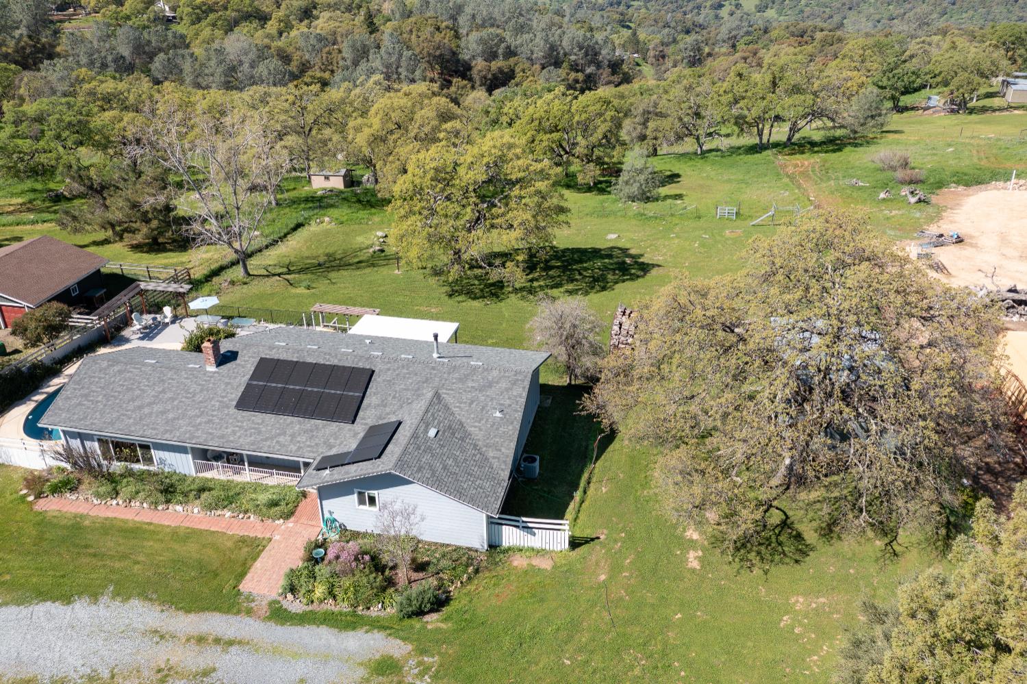 6980 Crystal Boulevard El Dorado, CA 95623 - Photo 17 of 49 an aerial view of residential house with beach