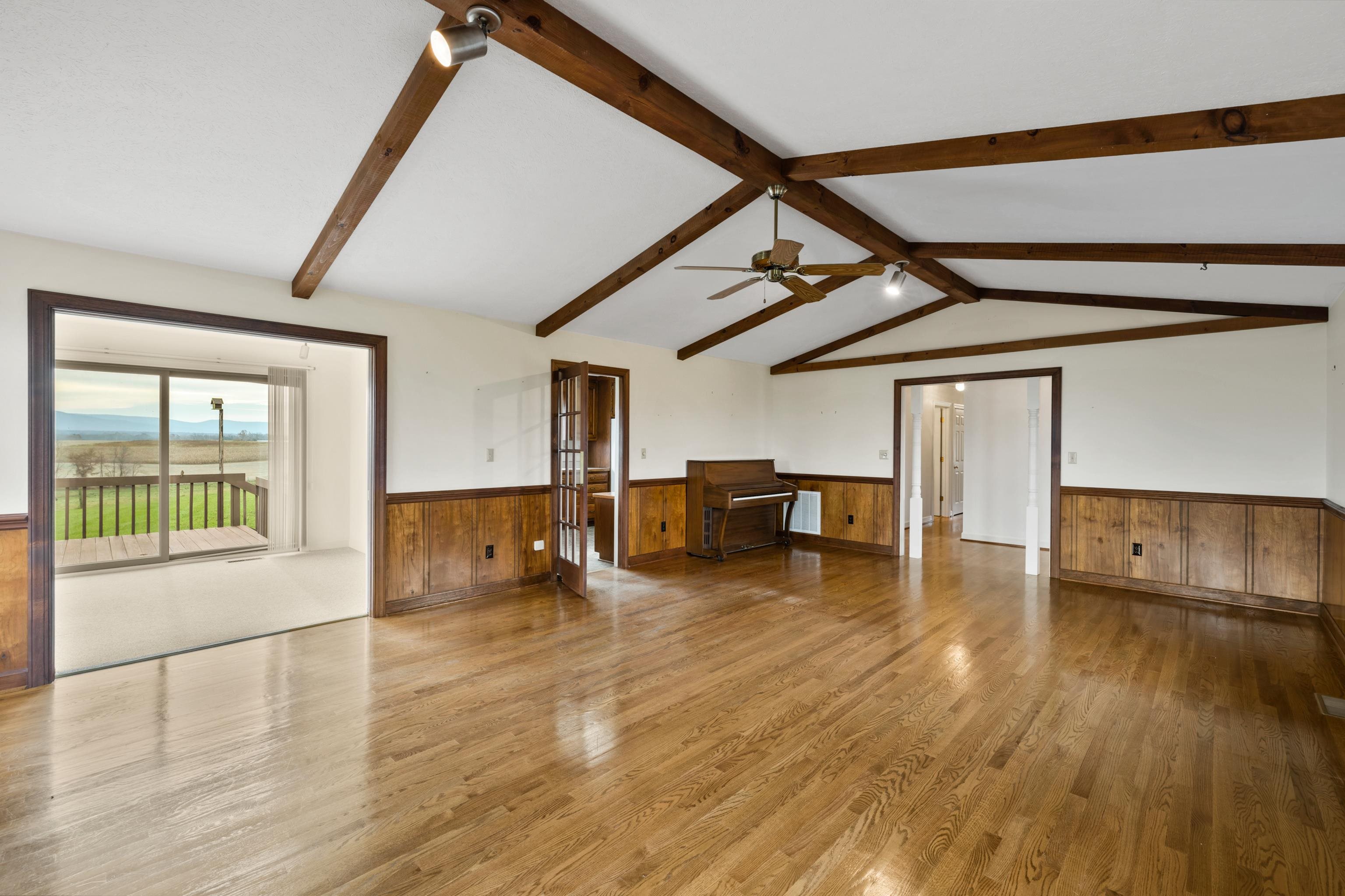 53 Strickley Road Grottoes, VA 24441 - Photo 12 of 58 a view of a livingroom with wooden floor and furniture