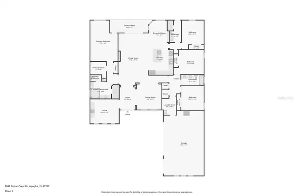 $655,000 | 2887 Cedar Crest Drive, Apopka, FL 32712