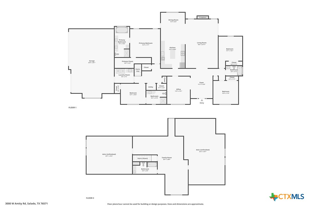 3000 West Amity Road Belton, TX 76513 - Photo 45 of 45 a picture of floor plan