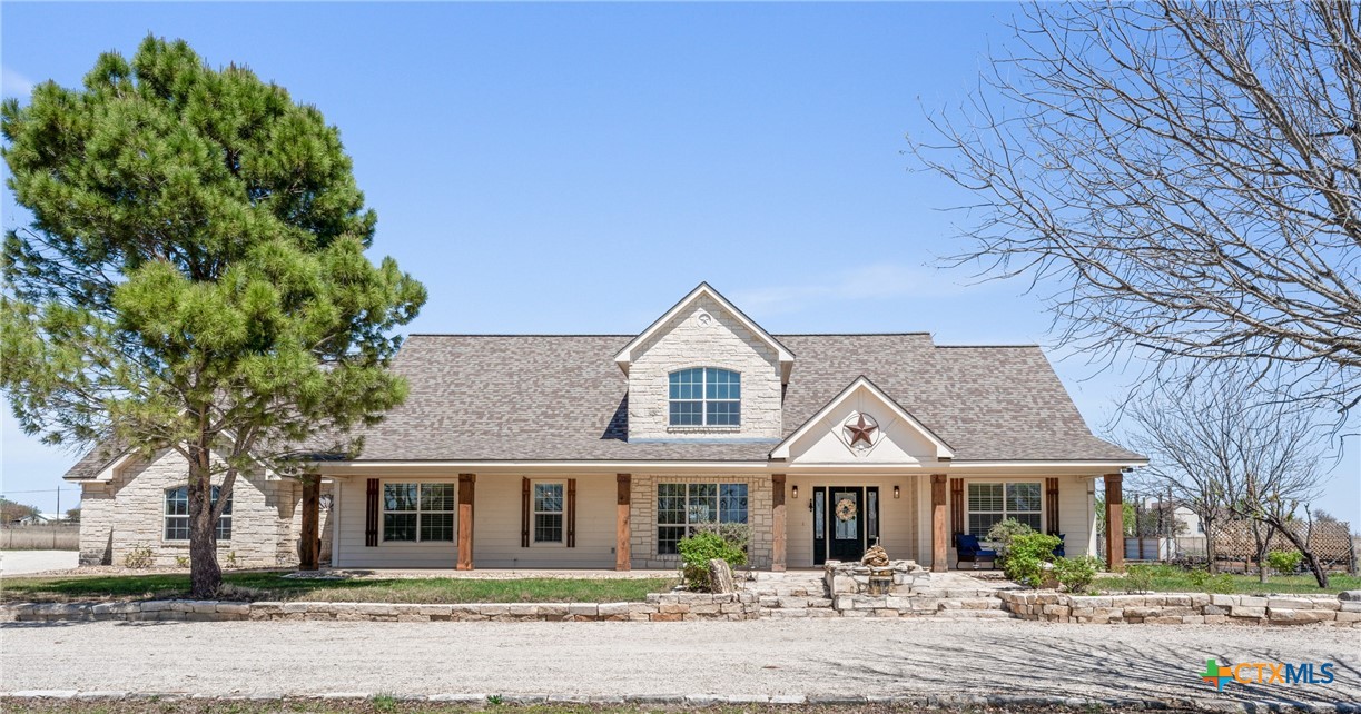 3000 West Amity Road Belton, TX 76513 - Photo 6 of 45 front view of a house with a patio