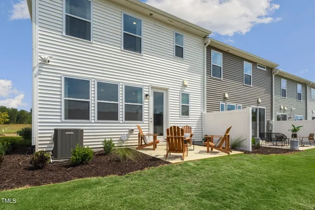 a house view with a sitting space
