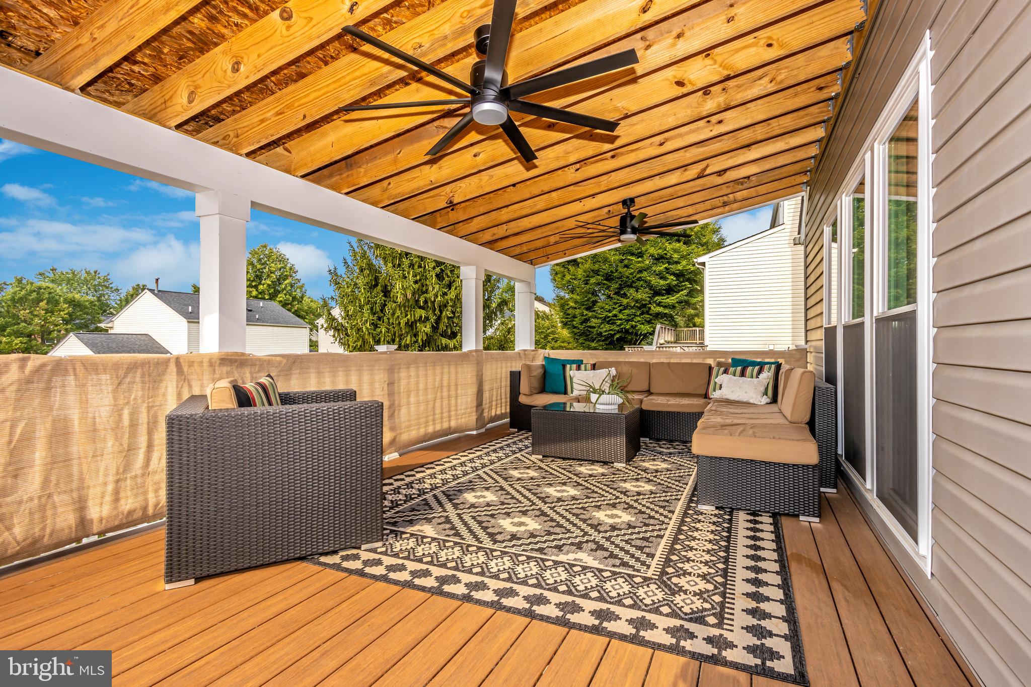1408 Crossbow Road Mount Airy, MD 21771 - Photo 18 of 52 Serenity now! This cozy deck is everything!