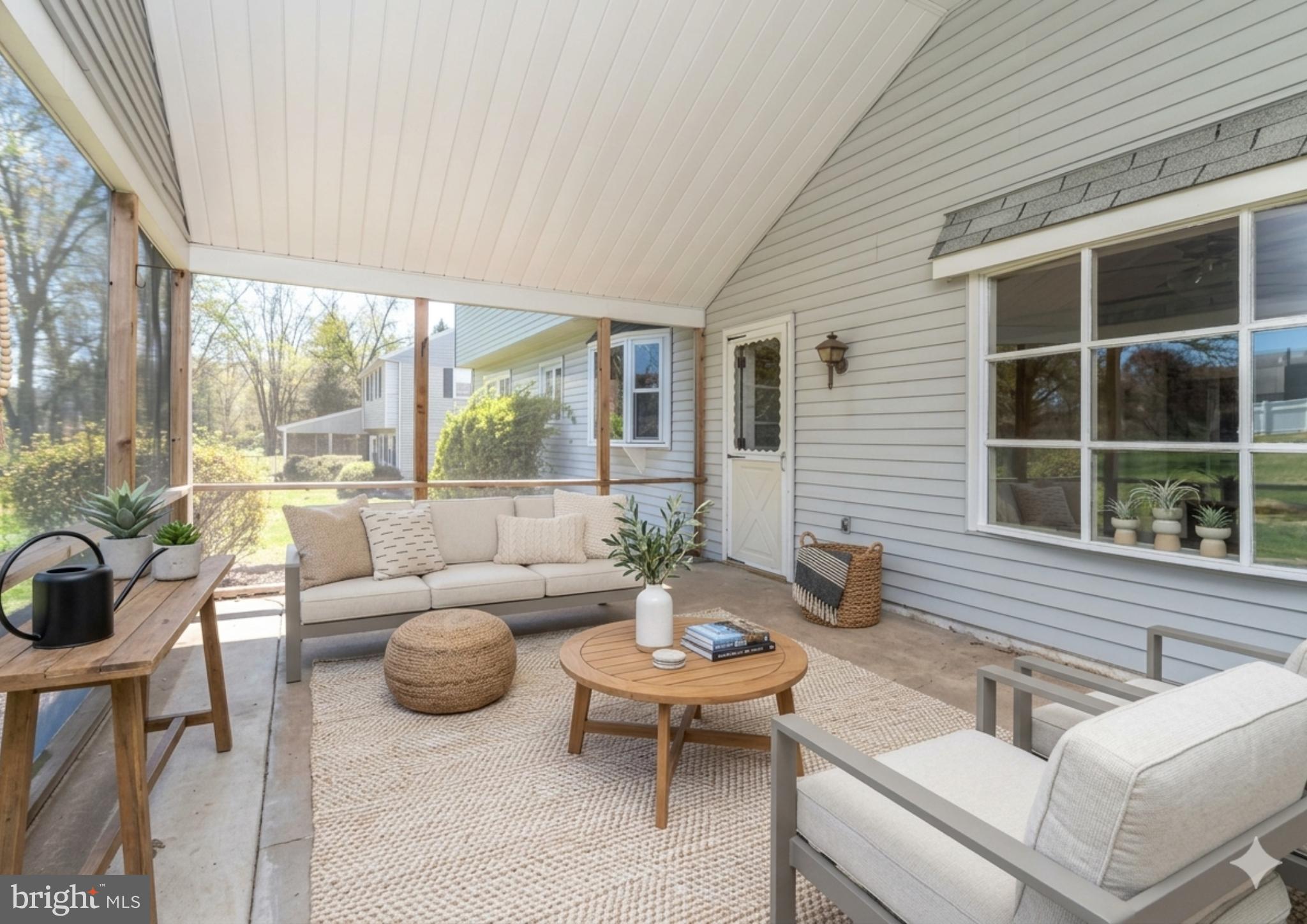 67 Pine Avenue Richboro, PA 18954 - Photo 58 of 59 Virtually staged screened patio