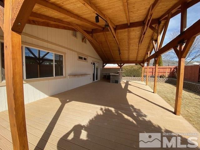 18020 Hazelnut Drive Reno, NV 89508 - Photo 12 of 19 a view of a back yard