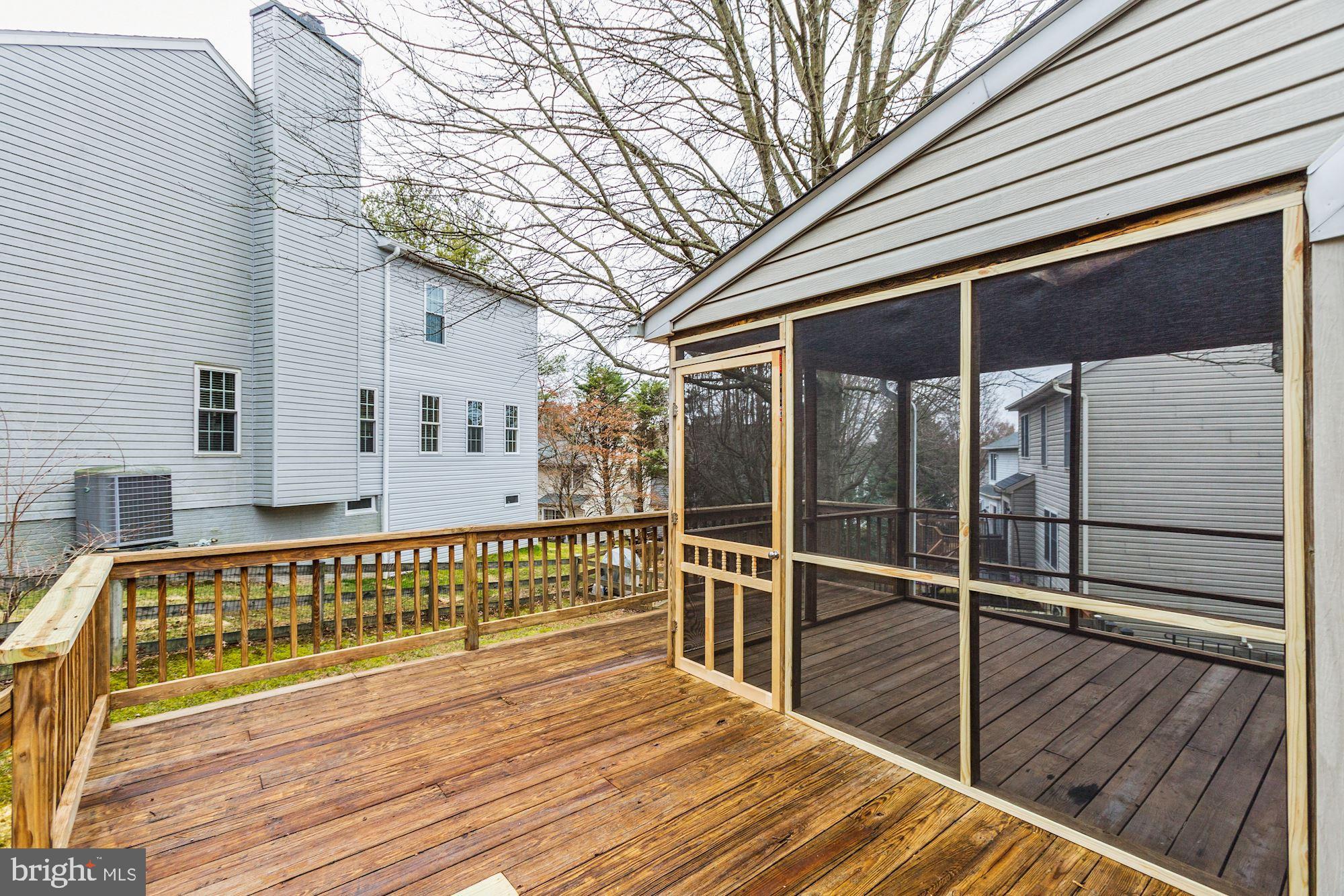 6420 Ripe Apple Lane Columbia, MD 21044 - Photo 24 of 26 Deck overlooking the backyard