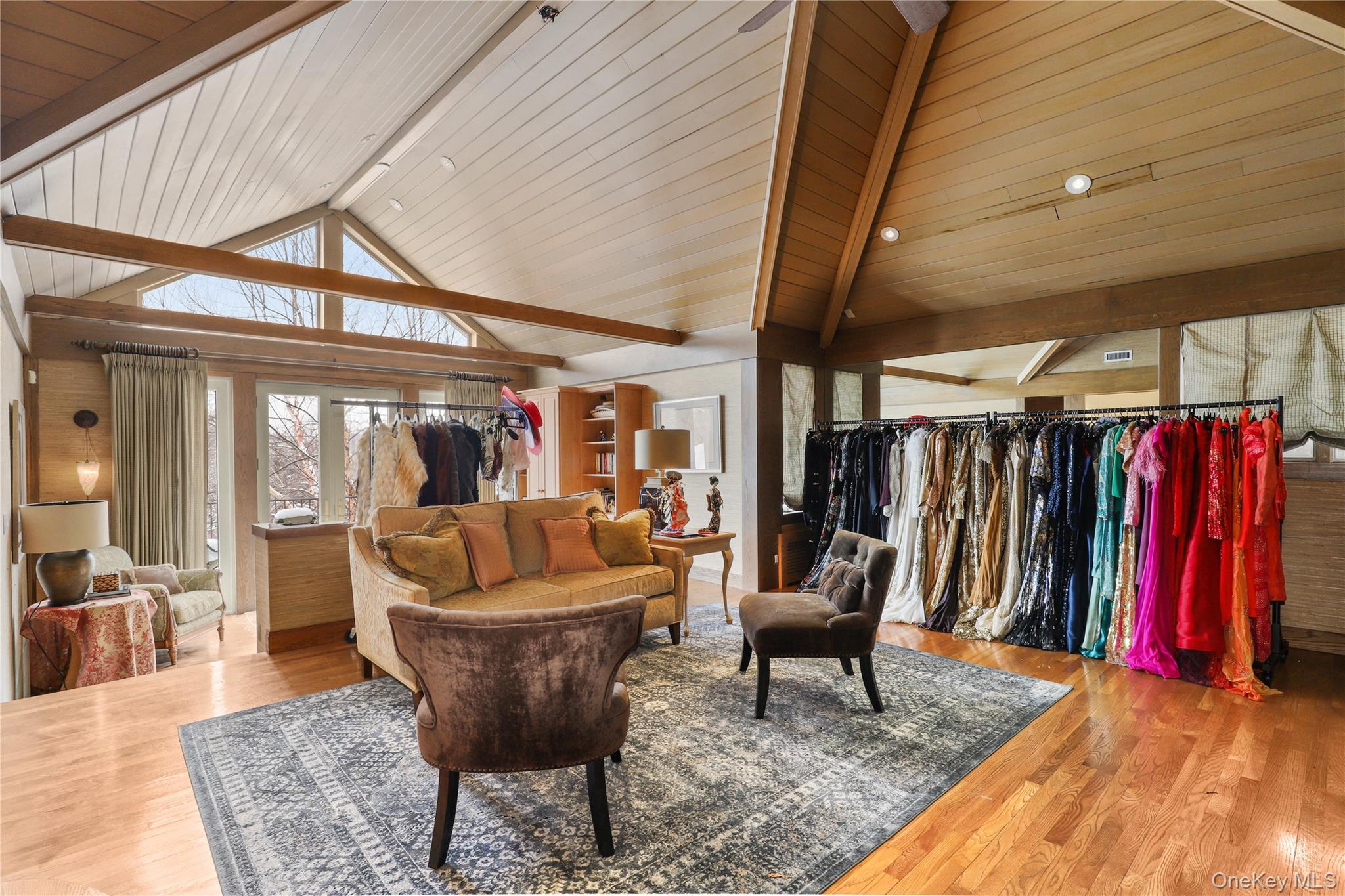 150 Old Farm Road North Chappaqua, NY 10514 - Photo 28 of 44 a living room with furniture and a rug