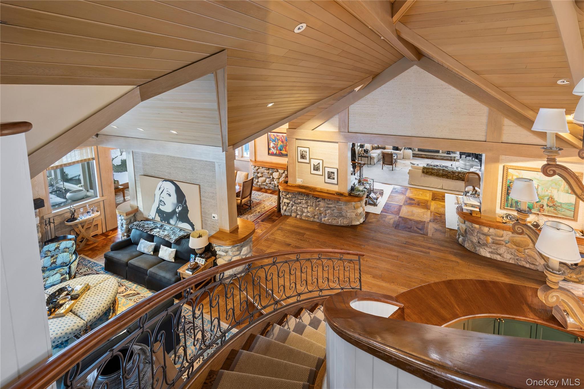 150 Old Farm Road North Chappaqua, NY 10514 - Photo 33 of 44 a view of a living room and dining room
