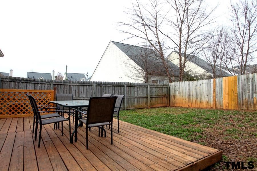 5416 Golden Moss Trail Raleigh, NC 27613 - Photo 20 of 25 This Deck Entertains! Plenty of Room for Patio Furniture to Relax!
