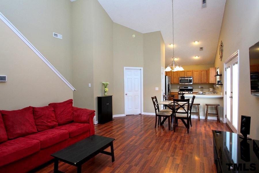 5416 Golden Moss Trail Raleigh, NC 27613 - Photo 5 of 25 Open and Transitional Describes the flow of the Downstairs Family Room and Kitchen Areas! Wonderful for Casual Entertaining!