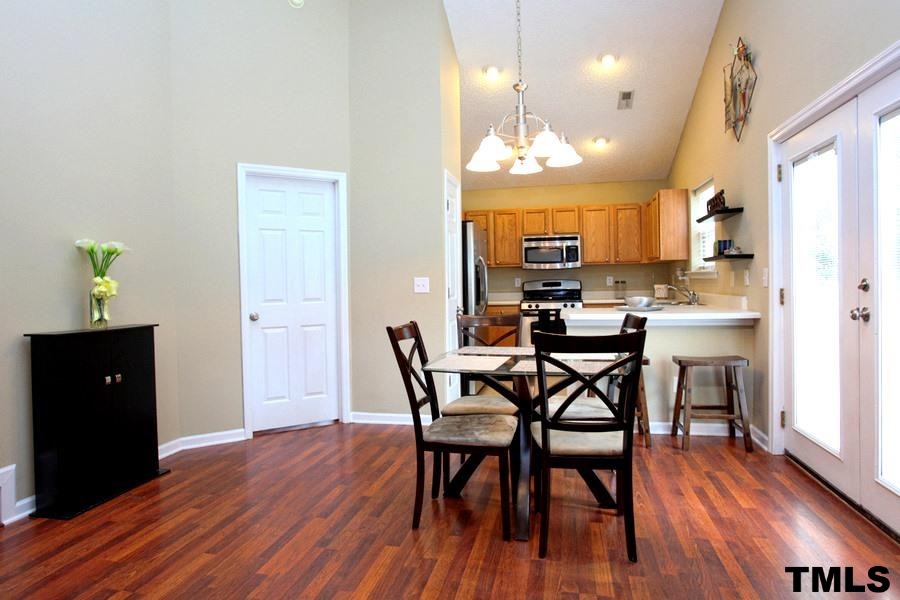 5416 Golden Moss Trail Raleigh, NC 27613 - Photo 6 of 25 What a terrific Spot to Sip Morning Coffee as the French Doors to the Patio allow Great Natural Light!