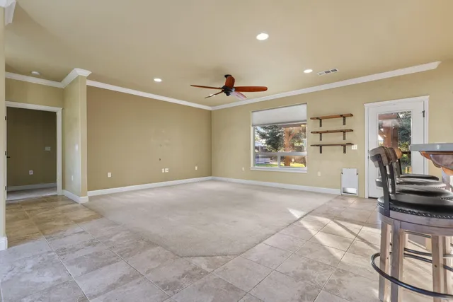 wooden floor in an empty room