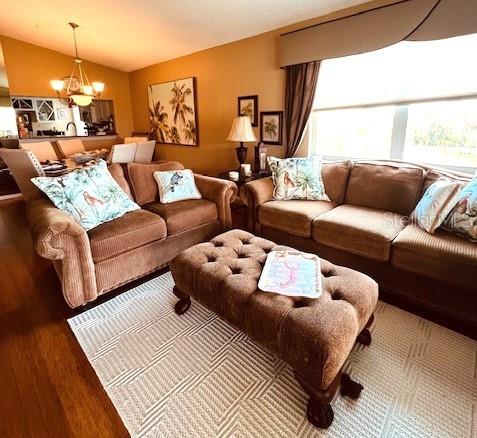 9320 Clubside Circle, Unit 2308 Sarasota, FL 34238 - Photo 19 of 51 a living room with furniture and a couch