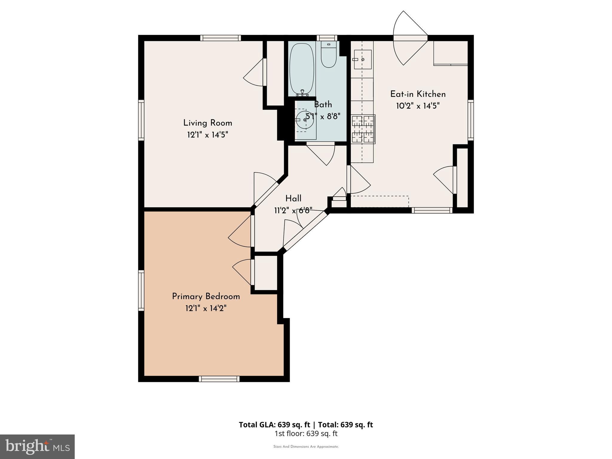 27 South Merion Avenue Bryn Mawr, PA 19010 - Photo 25 of 26 Floorplan - Unit 2
