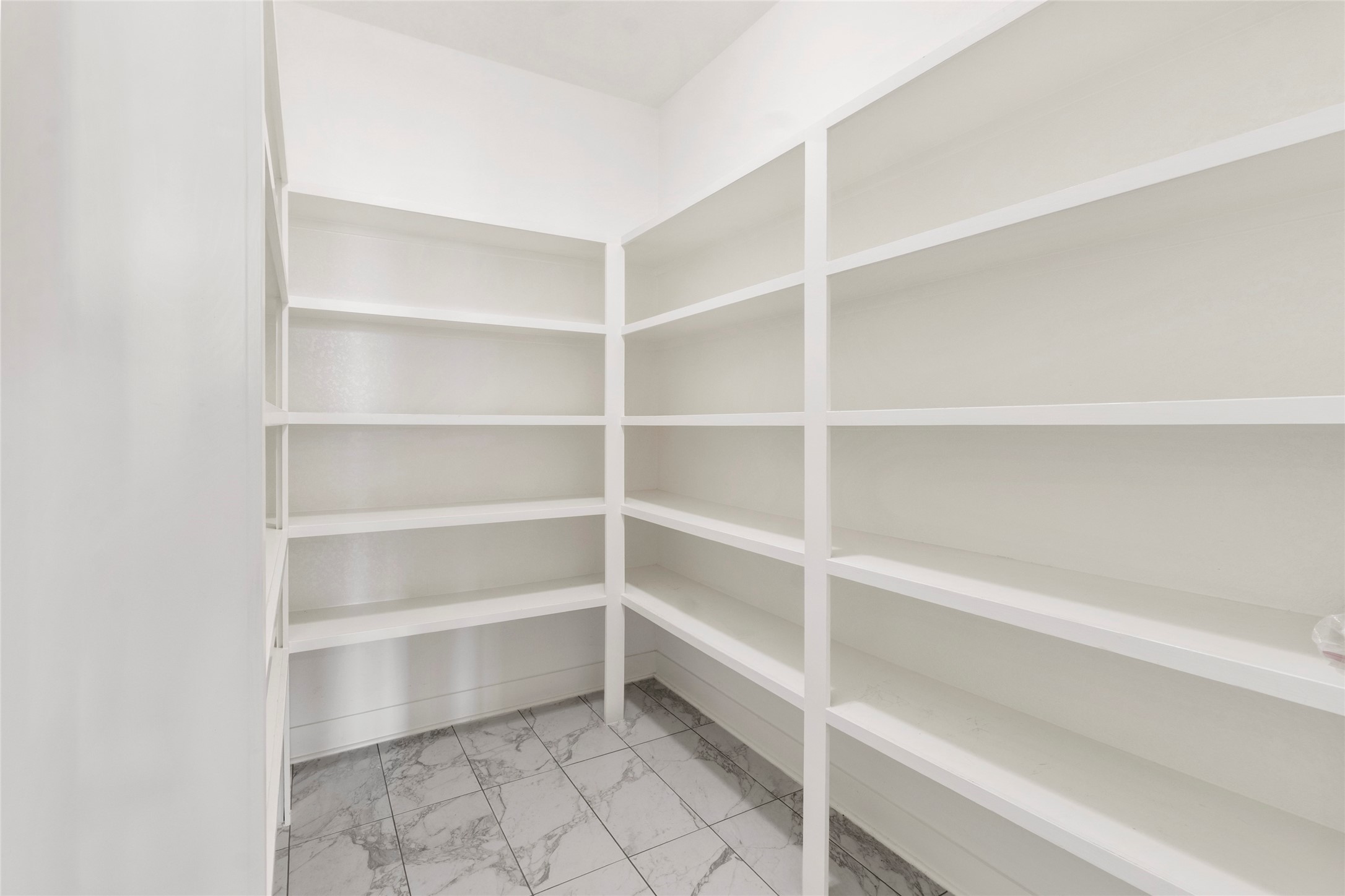 22010 Chenango Lake Drive Angleton, TX 77515 - Photo 14 of 43 a view of walk in closet with empty racks