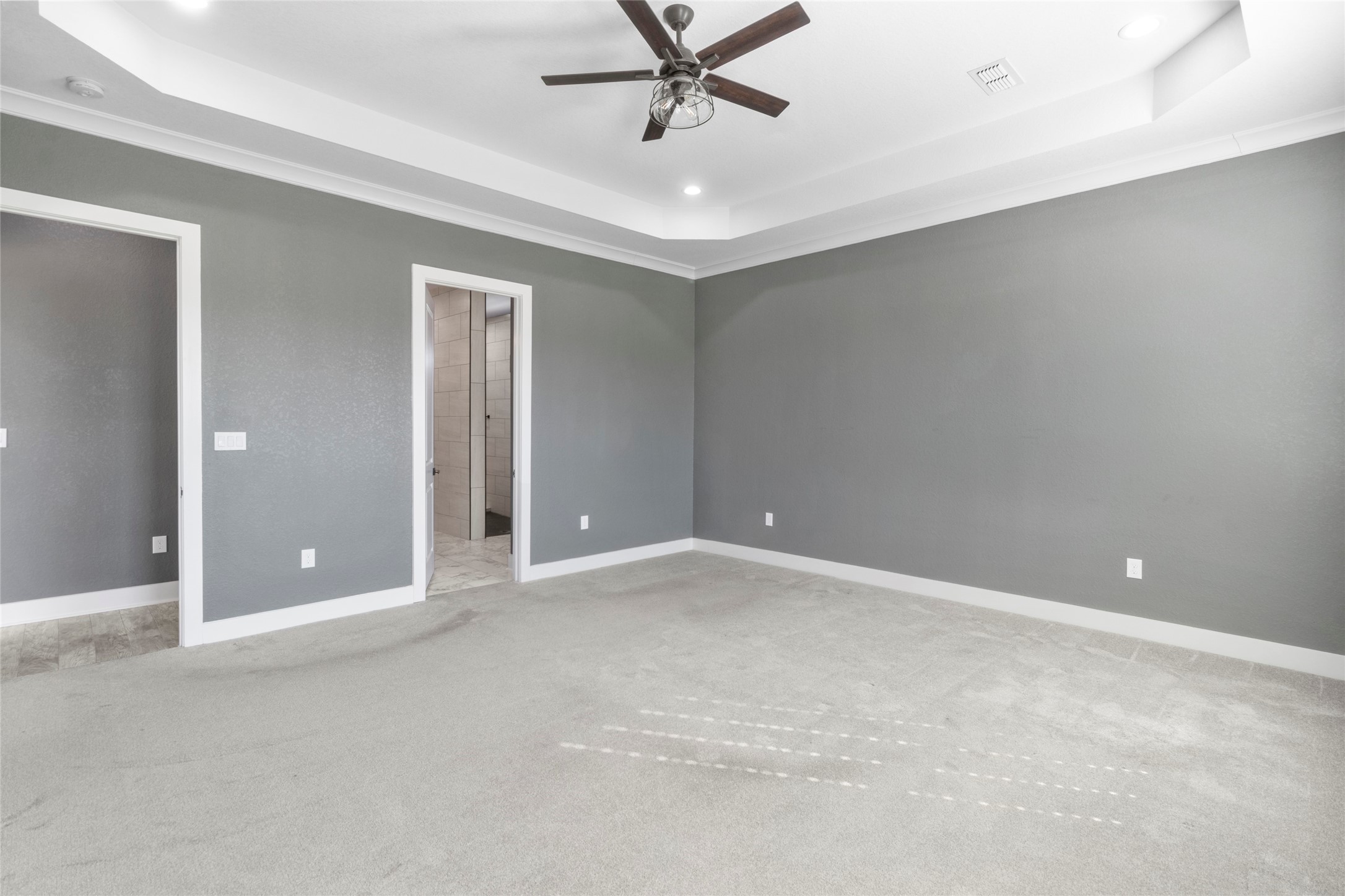 22010 Chenango Lake Drive Angleton, TX 77515 - Photo 16 of 43 an empty room with closet and windows