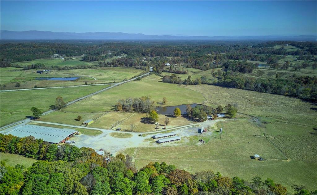 486 County Line Road Resaca, GA 30735 - Photo 45 of 49 an aerial view of a houses with a yard