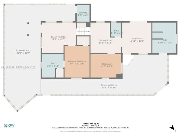 a backyard of a house with lots of trees and plants