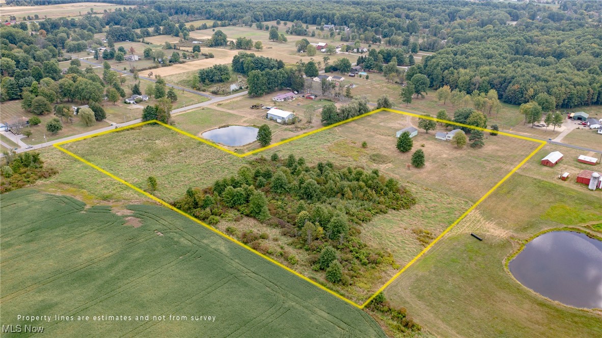 6747 Giddings Road Rootstown, OH 44272 - Photo 36 of 39 Aerial view of back of property