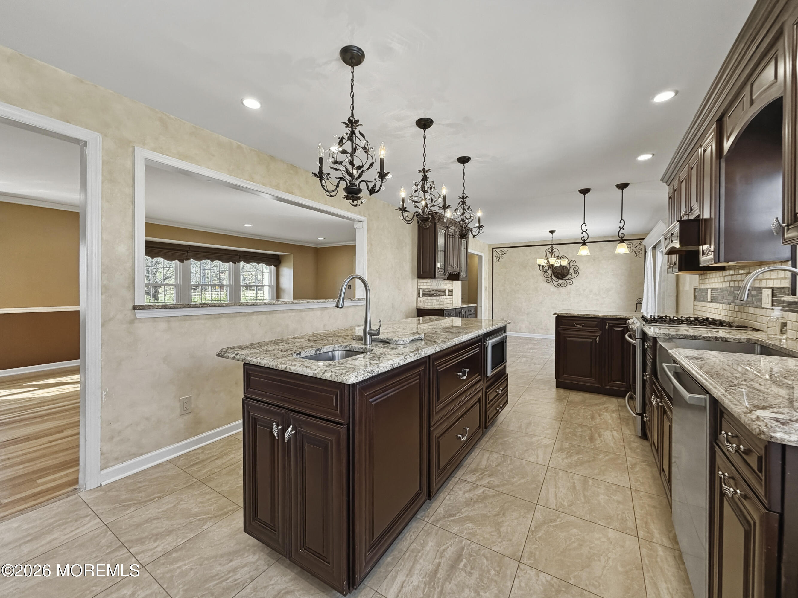 481 Tennent Road Morganville, NJ 07751 - Photo 13 of 43 Kitchen w/ Island