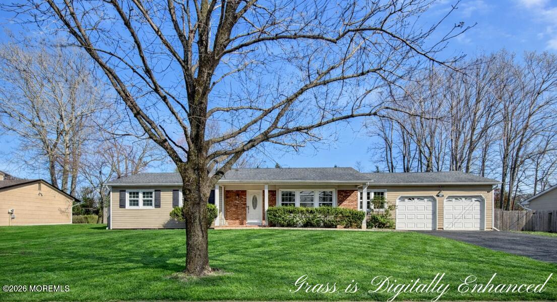 481 Tennent Road Morganville, NJ 07751 - Photo 5 of 43 Digitally Enhanced Staright On Front Yar