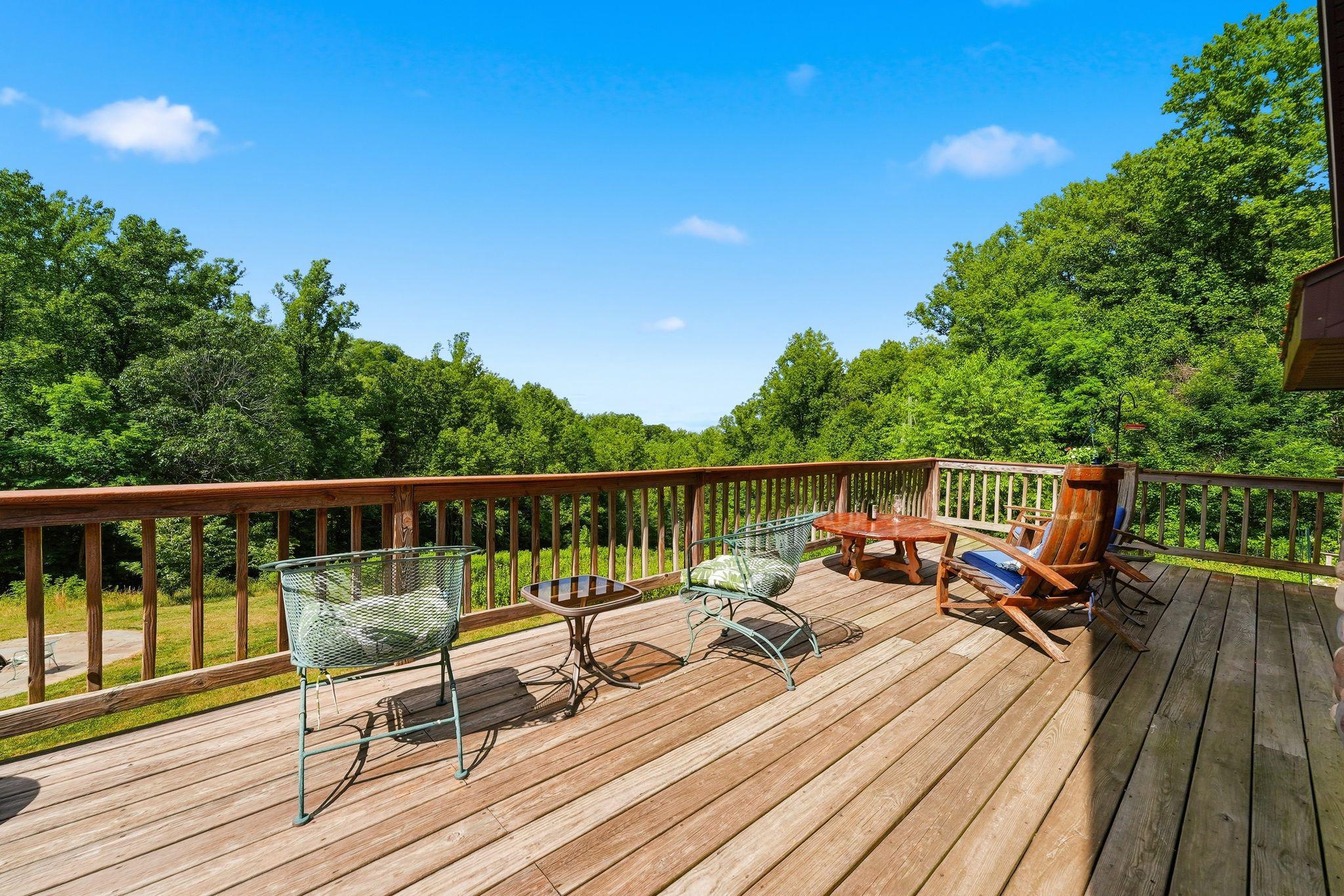 2411 Quaker Run Road Syria, VA 22743 - Photo 33 of 56 Serene deck with lush green views.
