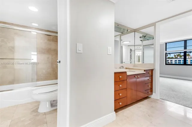 a view of a room with shelves