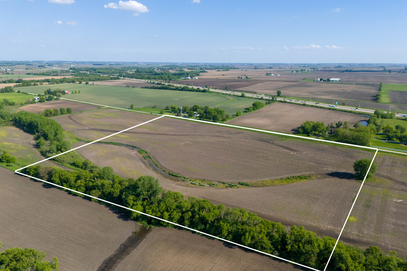 0 Anthony Road Marengo, IL 60152 - Photo 4 of 4 an aerial view of a yard
