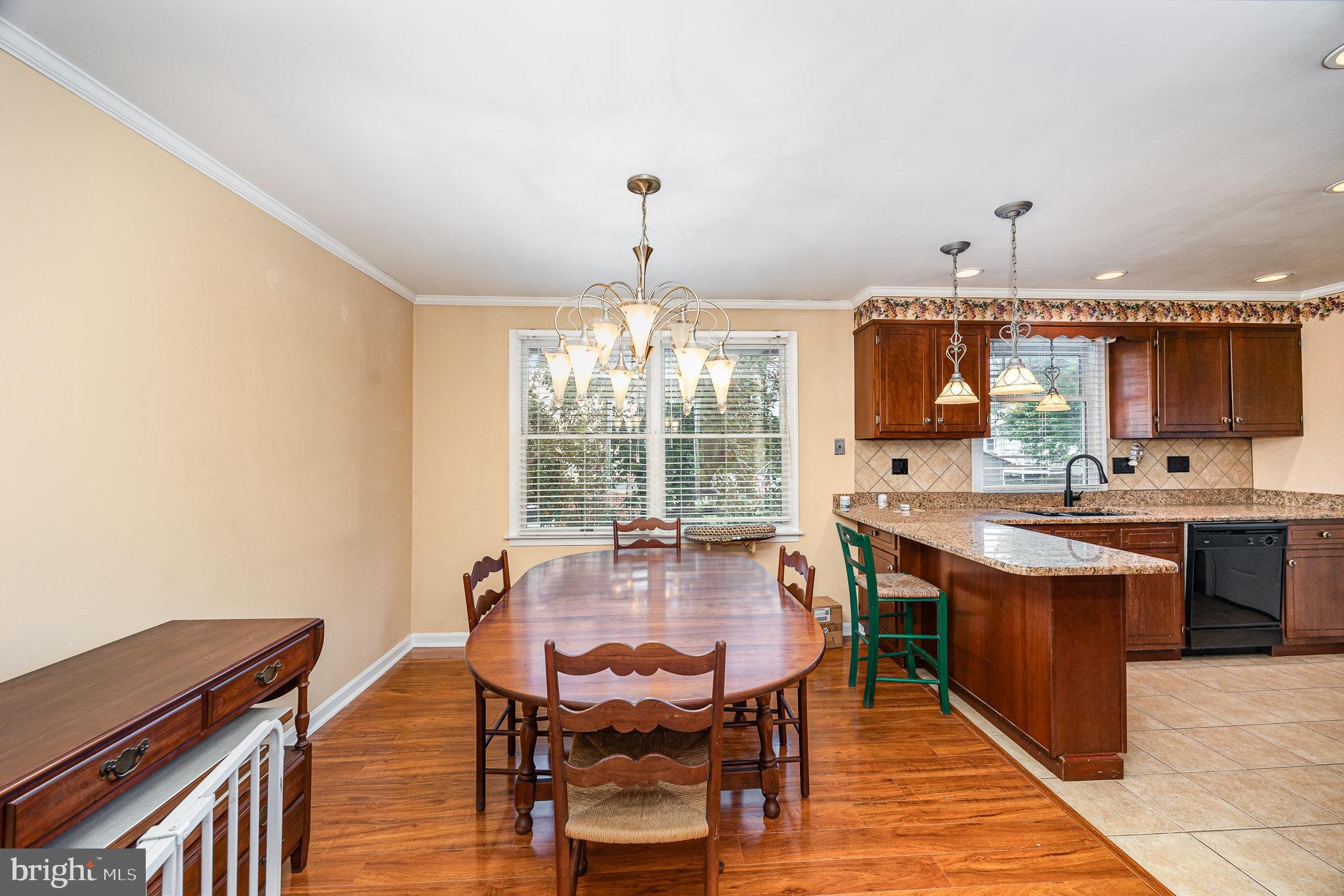 1016 Teakwood Lane Enola, PA 17025 - Photo 9 of 37 Dining area with Laminate wood plank