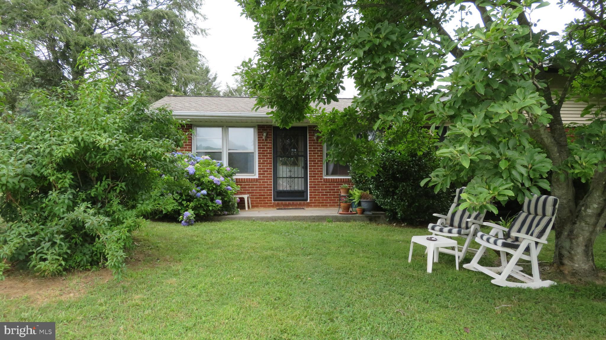 509 Fodderstack Road Huntly, VA 22640 - Photo 37 of 78 Master Bedroom Patio and Landscapign