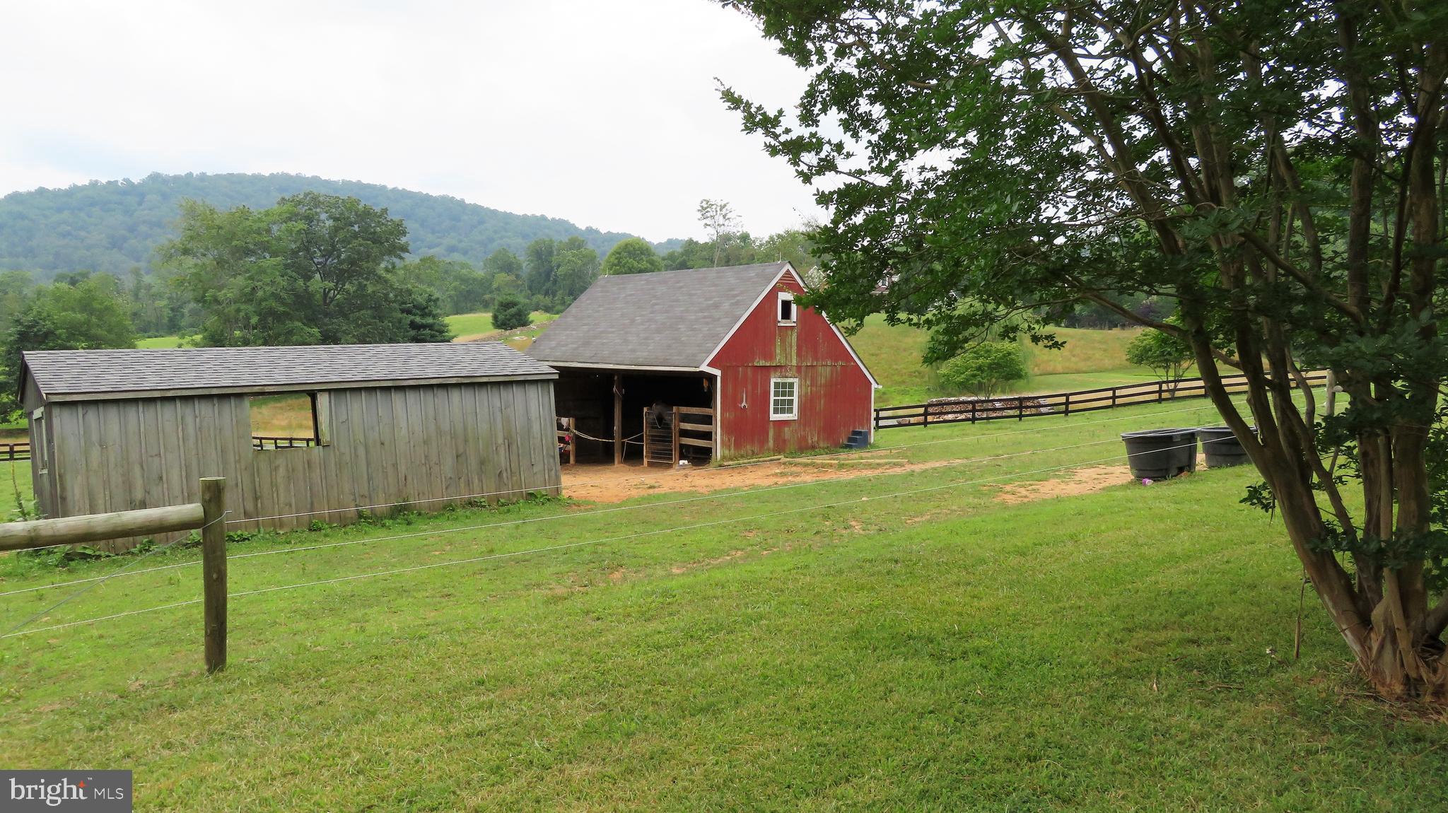 509 Fodderstack Road Huntly, VA 22640 - Photo 52 of 78 Barn and Lower Run-in Shed
