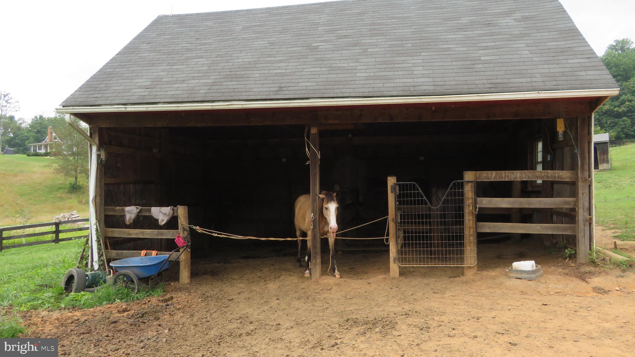 509 Fodderstack Road Huntly, VA 22640 - Photo 56 of 78 Barn with stall divisions
