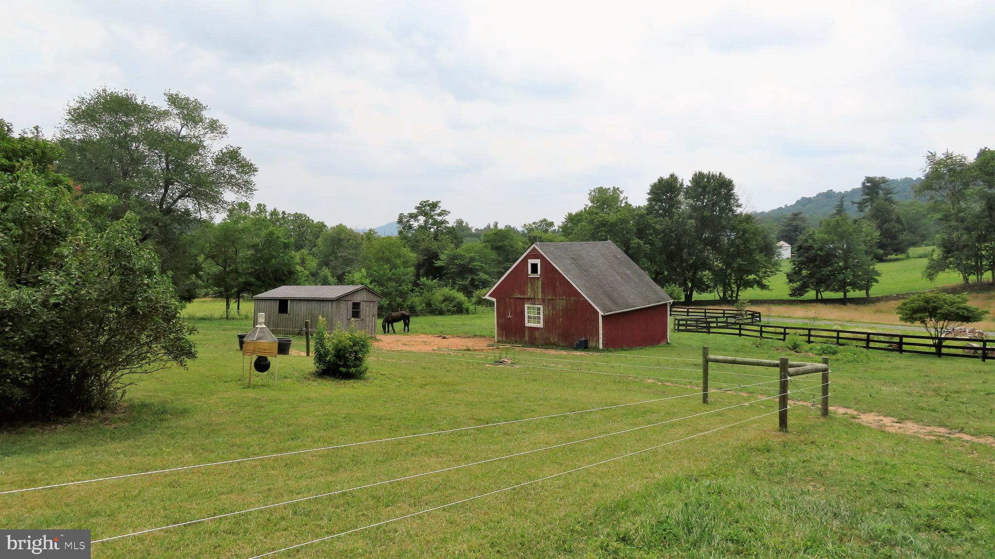 509 Fodderstack Road Huntly, VA 22640 - Photo 59 of 78 View of Barn and Lower Run-in Shed