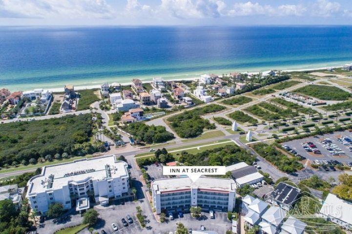 9955 East County Highway 30A, Unit 202 Inlet Beach, FL 32461 - Photo 8 of 8 an aerial view of a city
